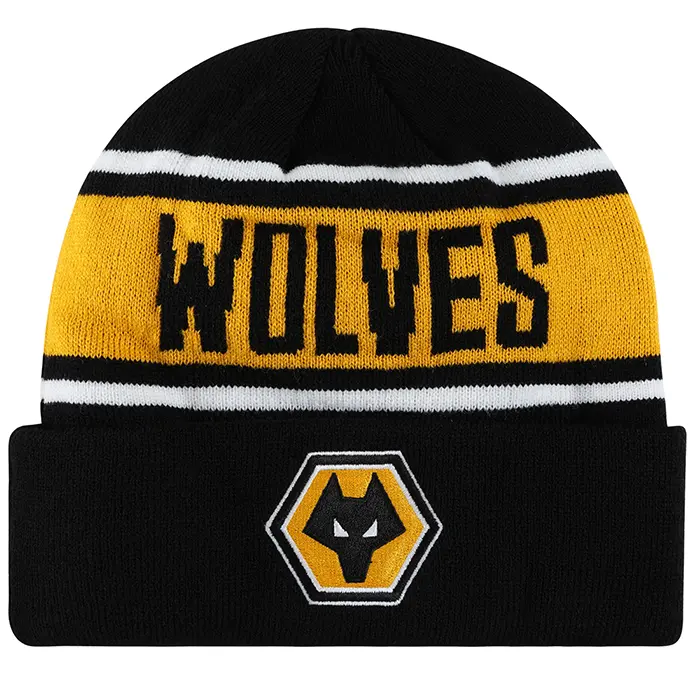 Wolverhampton Wanderers Shirt Store | New Adult Beanie Collection Wolverhampton Wanderers Official Gear